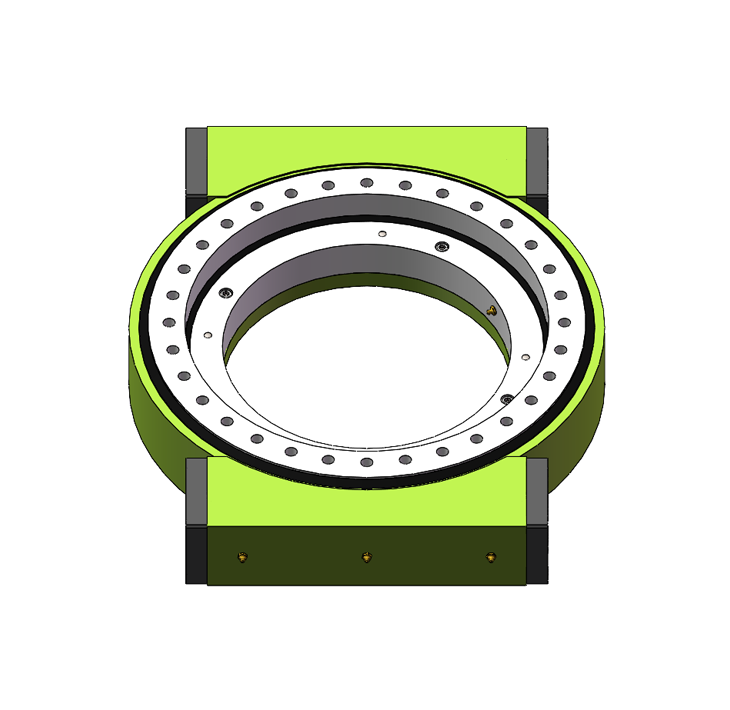 Plateaux roues et vis à double entrainement 17kN.m à 424kN.m