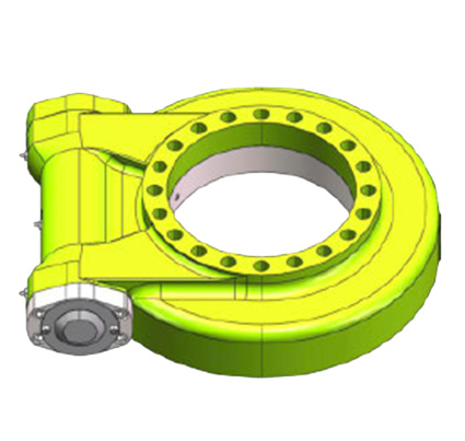 Couronne d’orientation à vis sans fin, 400 N à 18 KN